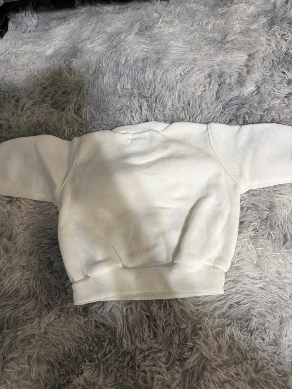 Baby sweatshirt and sweatpant outfit